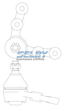 Ball Joint Upper Fits Econovan, Spectron 1.6L, E1300, E1400, E1600, E2200 77 - 1/84 BJ198 - Selby