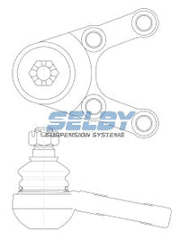 Ball Joint Lower Fits L200 MB - MD, L300 SC - SE 4WD, Pajero NA - NG, Triton ME - MH BJ215 - Selby