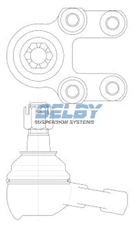 Ball Joint Lower Fits Navara D21 4WD BJ222- Selby