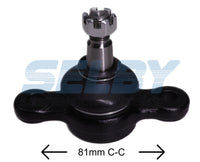 Ball Joint Front Lower Fits APOLLO JK, JL, CAMRY SV11, 20, 21, 22 BJ231 - SELBY