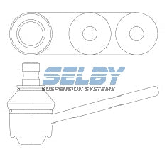 Ball Joint Lower Fits RB Gemini BJ262 - Selby