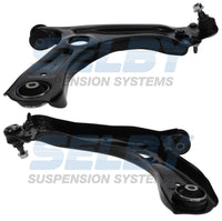 Front Lower Control Arm Fits Volkswagen Polo 6R, Audi A1 8X, Skoda Fabia Without Ball Joint Right BJ4016R-ARM - Selby