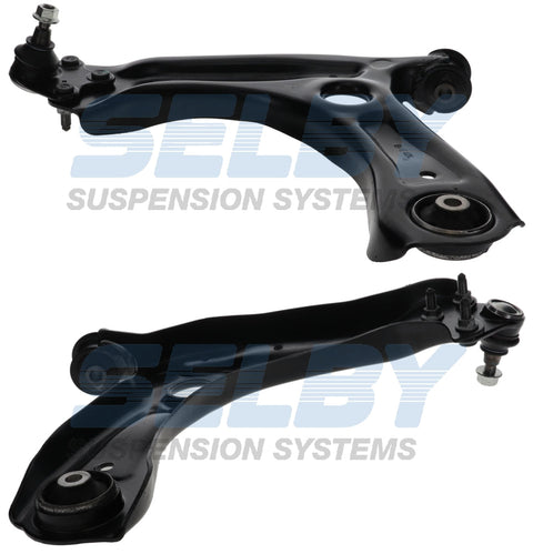 Front Lower Control Arm (Left) Fits Volkswagen Polo 6R, Audi A1 8X, Skoda Fabia Without Ball Joint BJ4017L-ARM - Selby