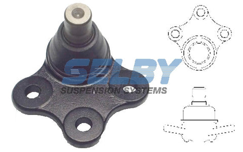 Ball Joint Front Lower Fits Ford Mondeo 93-00 MK1 MK2, Cougar 98-01 BJ408 - Selby