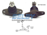 Ball Joint Front Outer Lower Fits Nissan Skyline GTR R32 R33 R34 89-02 4WD B692 - Selby