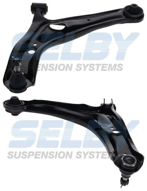 Right Front Lower Control Arm Fits Toyota Echo NCP 0R with 12mm Mounting Holes BJ8748R-ARM - Selby