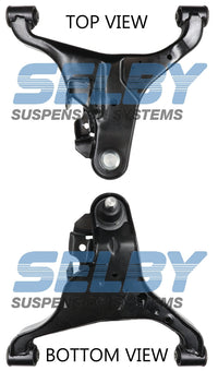 Lower Control Arm (LH) Fits Navara D40 24mm Pin Ball Joint BJ8823L-ARM - Selby