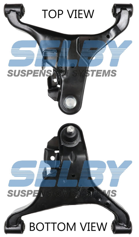 Lower Control Arm (LH) Fits Navara D40 24mm Pin Ball Joint BJ8823L-ARM - Selby