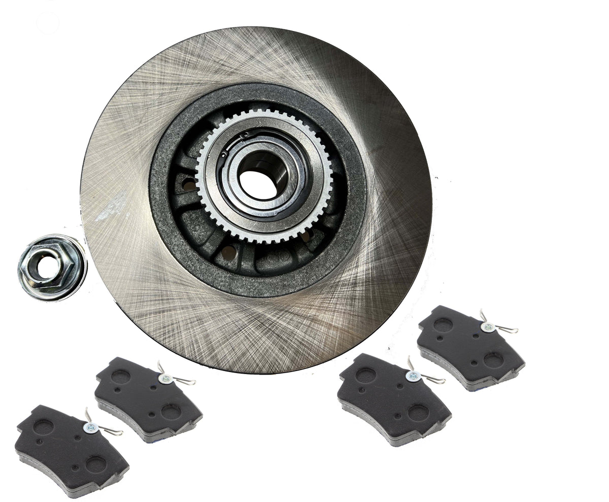 Rear Brake Pads + Disc Rotors for Mitsubishi Express SN, Renault Trafic X82