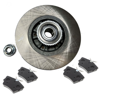 Rear Brake Pads + Disc Rotors for Mitsubishi Express SN, Renault Trafic X82