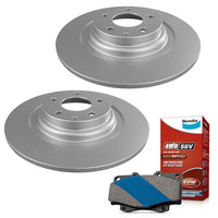 Bendix Rear Brake Pads + Rotors for Mazda CX-8 , Mazda CX-9 TC