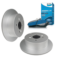 Bendix Rear Brake Pads + Rotors for Hyundai Accent MC, i20 PB DB1943 262mm