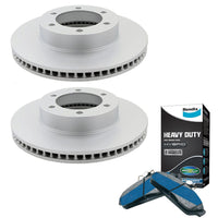 Bendix Brake Pads + Rotors for Toyota Landcruiser VDJ200 GRJ200 UZJ200, Lexus LX450D VDJ201, LX570 URJ201