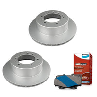 Bendix4WD Rear BrakePads+Rotors for Toyota LandCruiser LC300 FJA300 Prado GDJ251