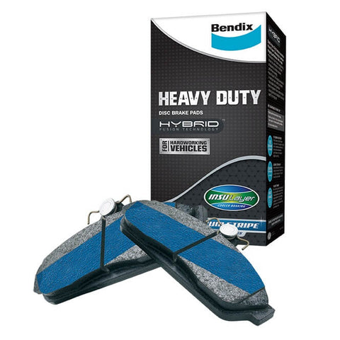 Front Bendix HD Brake Pads DB1771-HD for Chevrolet C1500, C20, C2500 (Silverado, Suburban), Camaro G1 G2 G3 Z28, Corvette C3, K1500, K2500, Pontiac Firebird Trans Am