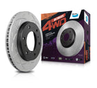 Bendix Front Slotted and Dimpled Brake Rotor for Toyota Prado KZJ95R RZJ95R VZJ95R