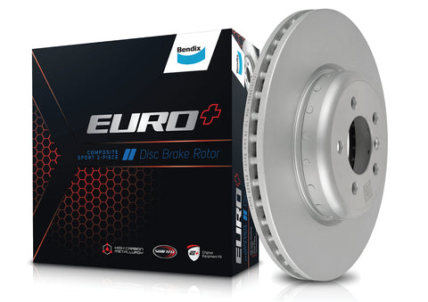 Bendix Rear Brake Rotor for Audi A3 Q3 TT, Skoda Kodiak, Volkswagen BR2837-EURO+