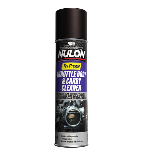 Nulon Pro-Strength Throttle Body & Carby Cleaner 400ml - CARB-400