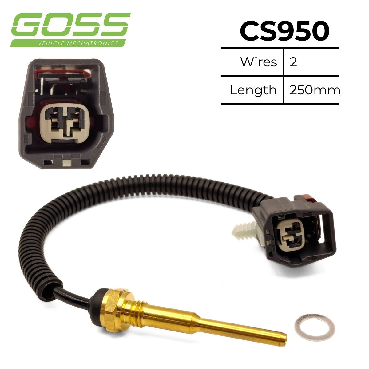 Coolant Temperature Sensor - Ford CS950 - Goss