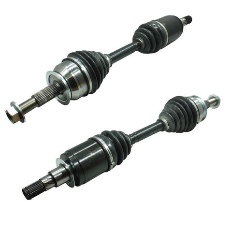 PAIR Left Right 2 CV Joint Drive Shaft for Nissan Navara D40 Pathfinder R51 4WD