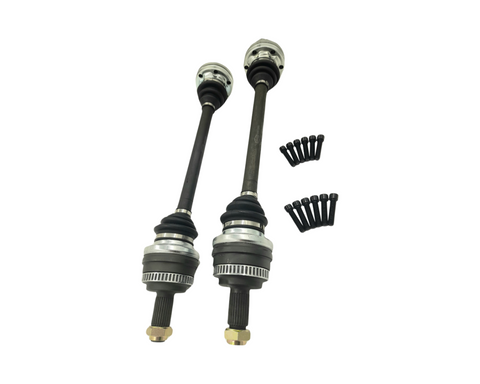 Pair of NEW CV Joint Drive Shafts for BMW E36 323i 2.5L 1995~1998