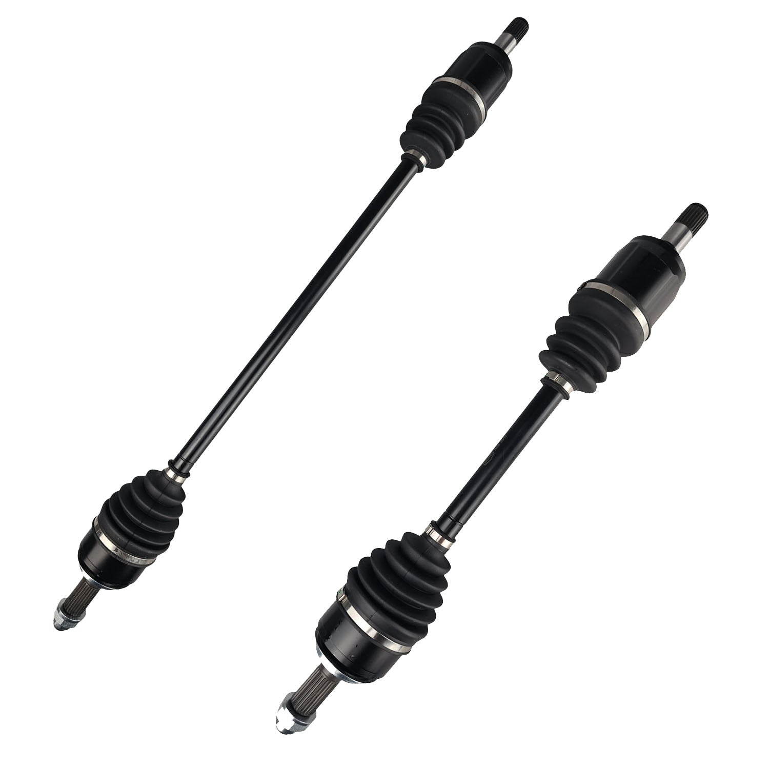 Pair Front CV Joint Drive Shafts for Honda Civic FD FD1 Auto
