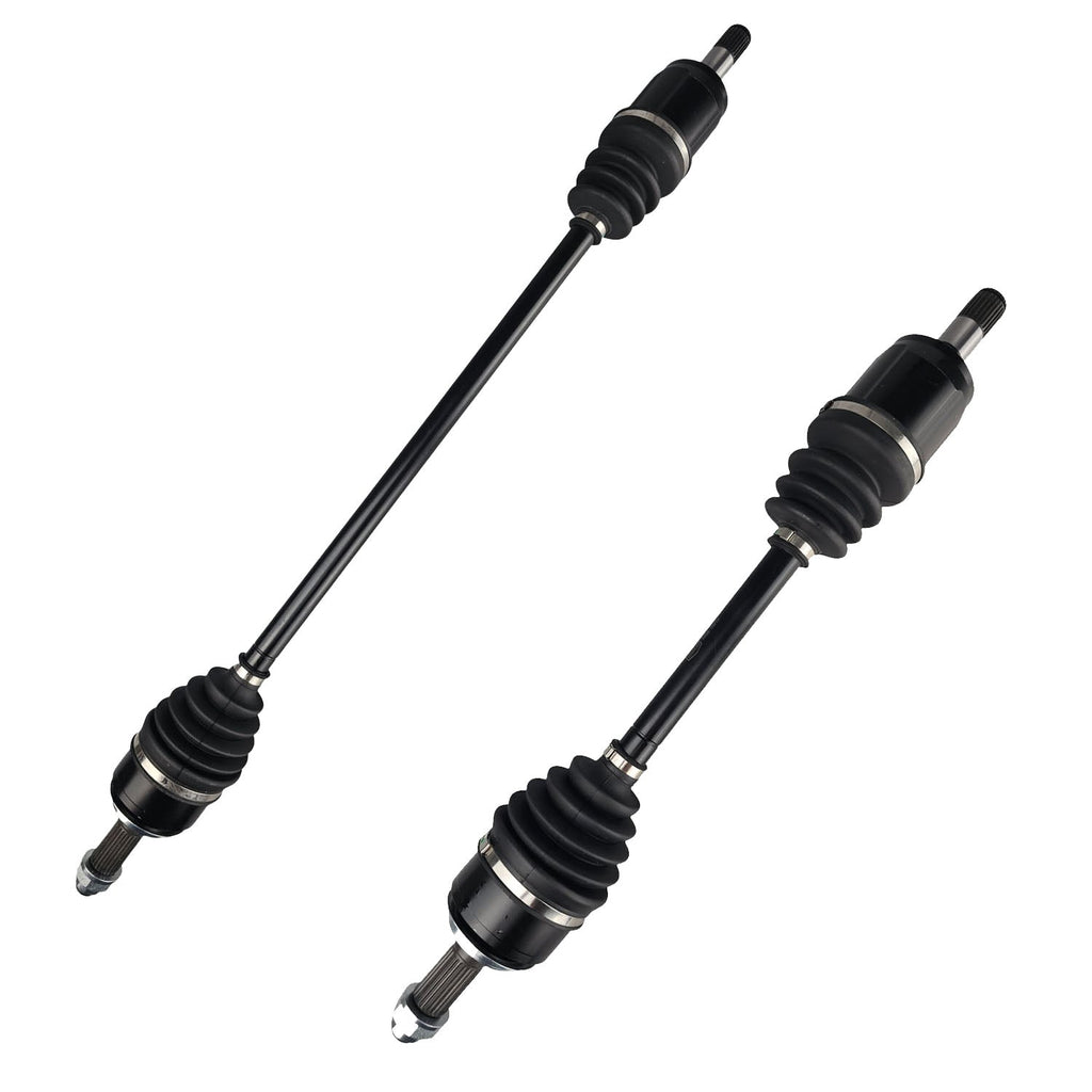 Pair Front CV Joint Drive Shafts for Honda Civic FD FD1 Auto