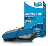 Front Bendix GCT Brake Pads for Toyota Yaris NCP90, NCP91, Ractis NCP100, SCP100 DB1785-GCT