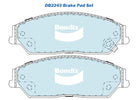 Front Bendix Brake Pads + Disc Rotors for Toyota Aurion GSV40 GSV50, Toyota Camry ACV40 ASV50