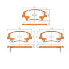 Front Disc Brake Pad Set for Hyundai Elantra AD 2.0L G4NA FWD 2016-2018