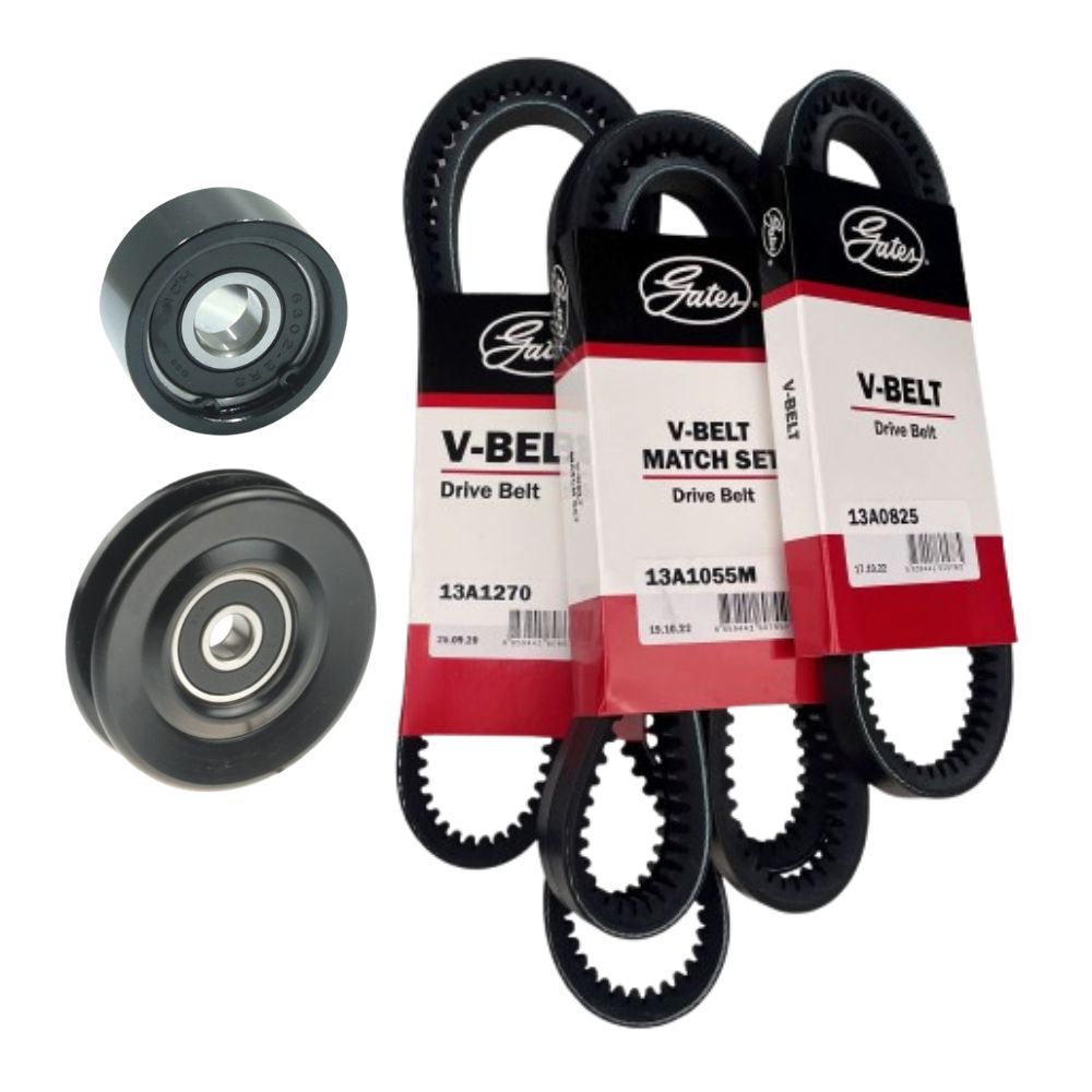 Drive Belt Set+EP for Toyota Hilux LN106 LN107 LN111 3L LN147 LN167 LN172 5L