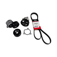 Drive Belt Idler Water Pump & Tensioner Kit For Nissan X-Trail T31 2.5L QR25DE