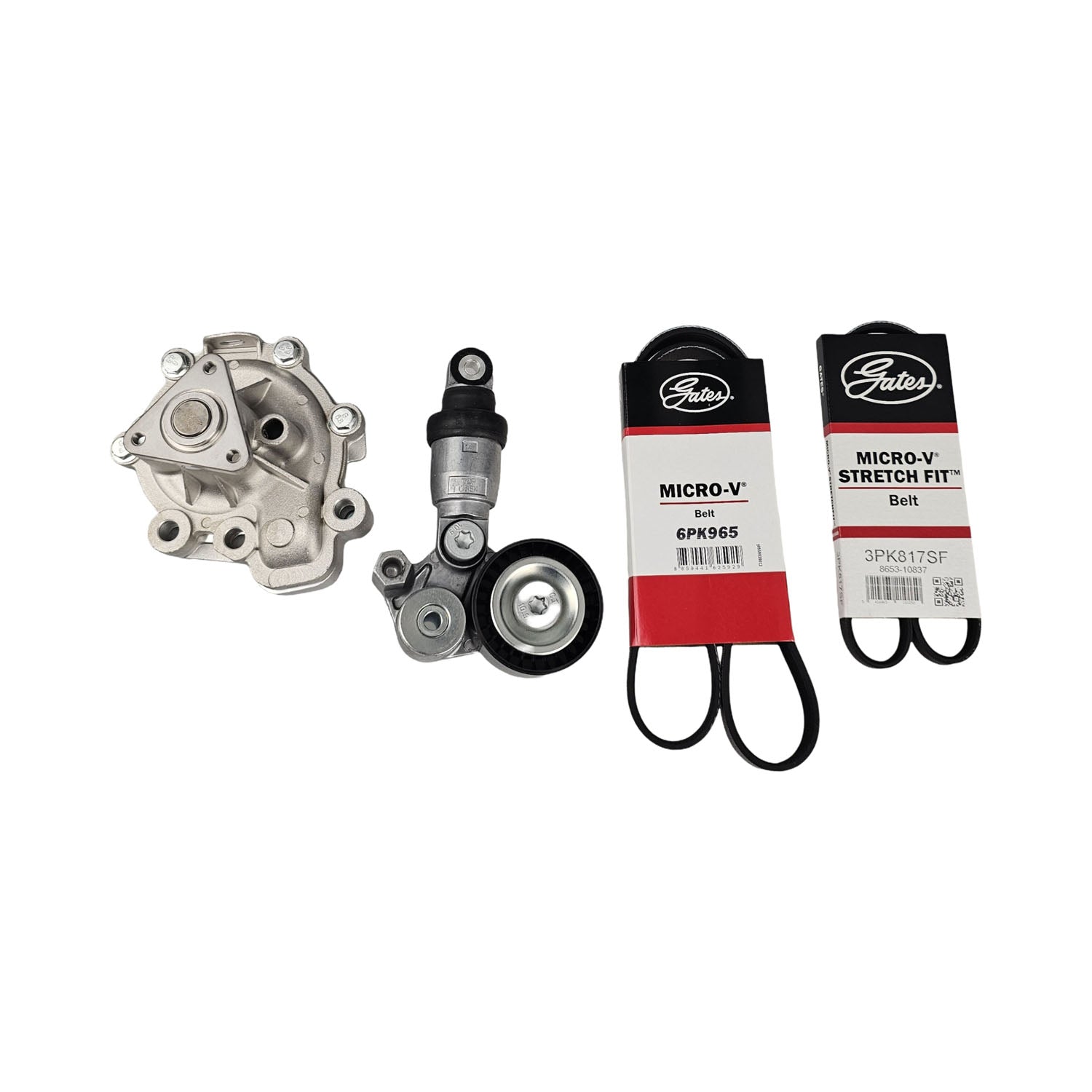 Engine Drive Belts Tensioner & WP Kit For Mazda KE KF 2.0L 2.5L PE-VPS PY-VPS PY