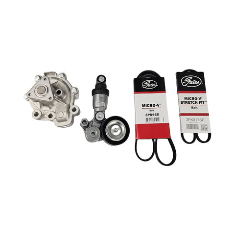 Engine Drive Belts Tensioner & WP Kit For Mazda KE KF 2.0L 2.5L PE-VPS PY-VPS PY