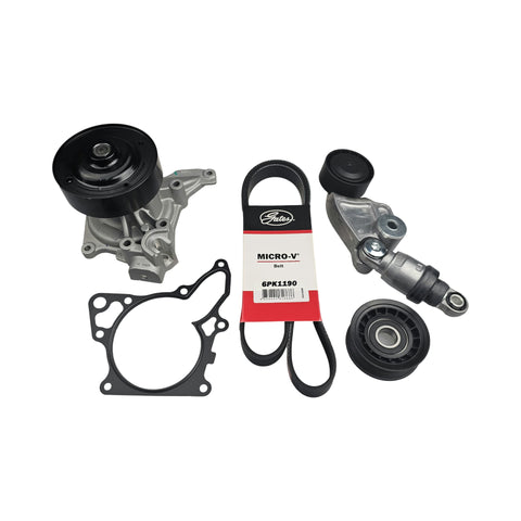 Drive Belt Idler Tensioner & WP Kit For Mazda CX-5 KE KF Mazda 3 6 GJ GL 2.2L