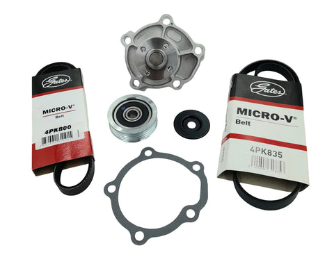 Drive Belt AC Belt Tensioner & WP Kit For Suzuki Swift EZ RS415 1.5L 2004-3/2008