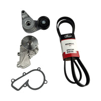 Drive Belt Tensioner & Water Pump Kit For i30 G4NB Sportage G4NA w/ AC