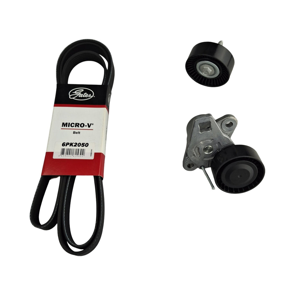 Drive Belt Set Tensioner & Pulley Kit For Great Wall GWM UTE Cannon 2.0L 2020-On