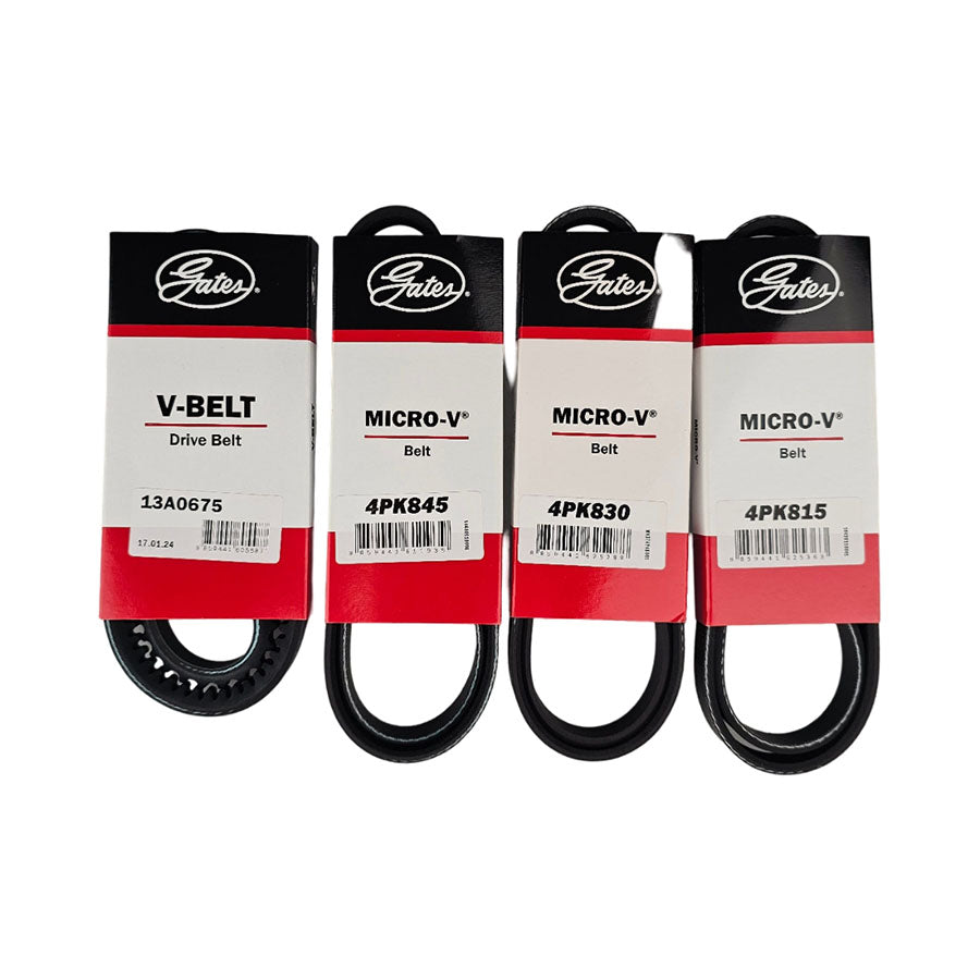 Drive and Fan Belt Kit for Hyundai Accent Getz G4EC G4ED G4EE Excel G4FK