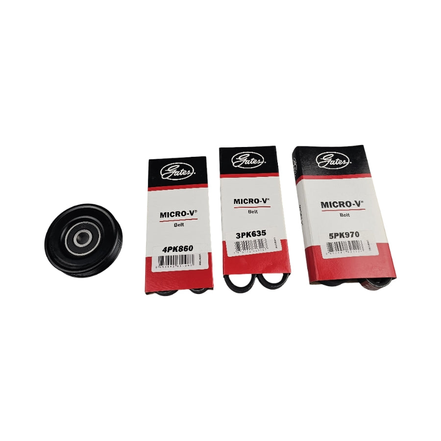 Drive Belt Set for Holden Nova LF LG Toyota Corolla 7A-FE AE96 AE102 AE112
