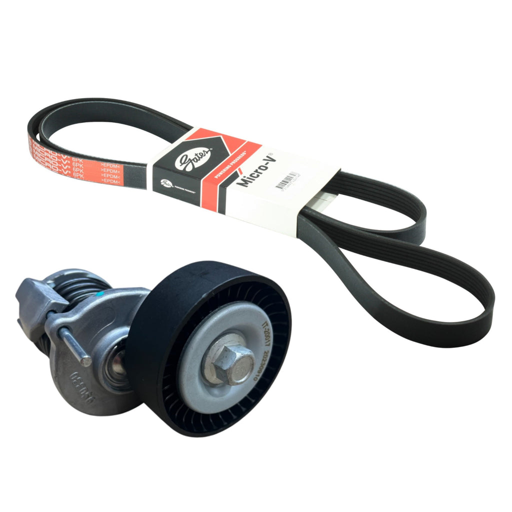 Drive Belt & Tensioner for Volkswagen Amarok Caravelle Transporter Multivan 2.0L