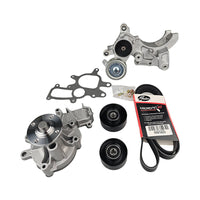 Drive Belt, Water Pump, Tensioner, Engine Pulley For Toyota Prado KDJ150 KDJ155 1KDFTV