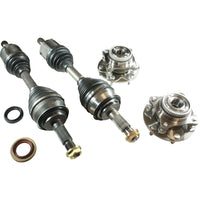 Front Wheel Bearing Hub + CV Drive Shaft for Toyota Hilux KUN26R GGN25R 4WD