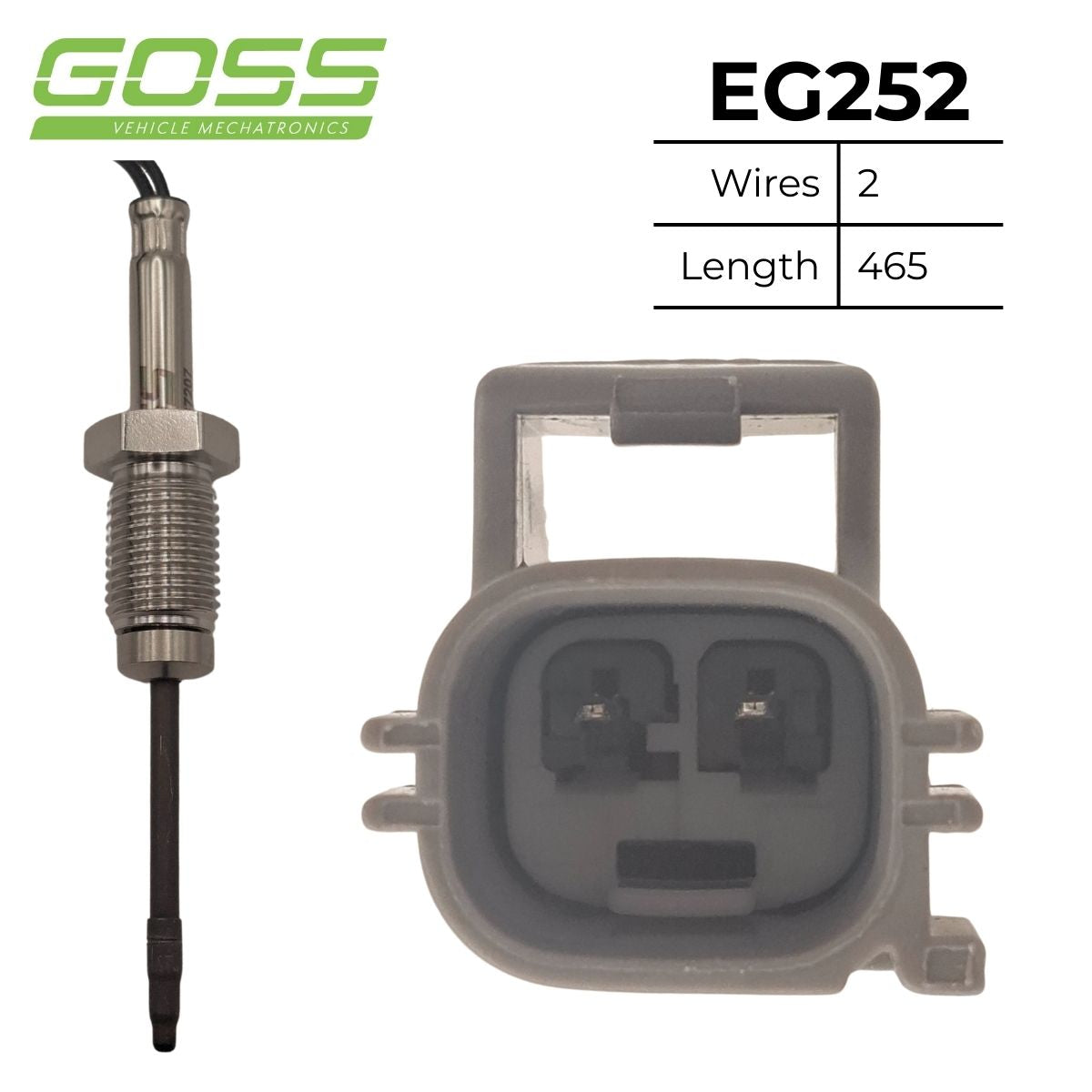 Exhaust Gas Temperature Sensor - Ford EG252 - Goss