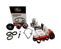 Timing Belt Kit + Water Pump + Drive Belts + Engine Pulley For Kia Rio JB G4ED 1.6L G4EE 1.4L