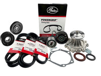 Timing Belt Kit + Water Pump, Drive Belts & Engine Pulleys for Toyota Hiace LH162R LH177R LH178R LH184R LH186R 5L 3.0 Litre SOHC