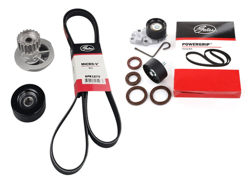 Timing Belt Kit + Water Pump, Belts and Pulleys for Holden Barina TK w/o shield