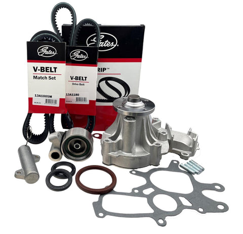 Timing Belt Kit, Tensioner, Drive Belts & Waterpump For Toyota KCH KZH KZN KZJ