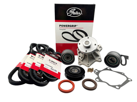 Timing Belt Kit w/Water Pump, Drive Belts and Pulleys for Nissan Patrol Y60 Y61