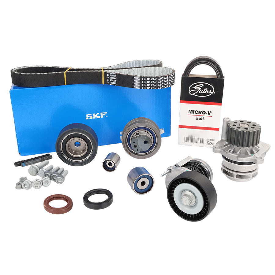 Timing Belt Kit & Water Pump for Audi Skoda Volkswagen 1.6L 2.0L Turbo Diesel